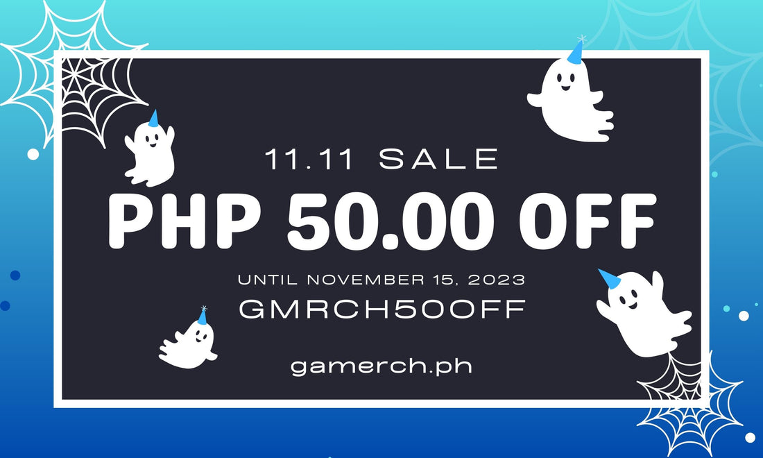 11.11 PHP 50 OFF