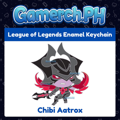 League of Legends Enamel Keychain (TFT Chibi Tactician)