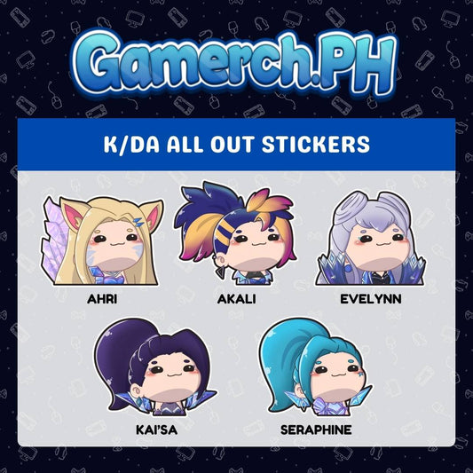 League of Legends Emote Sticker (K/DA All Out Series)