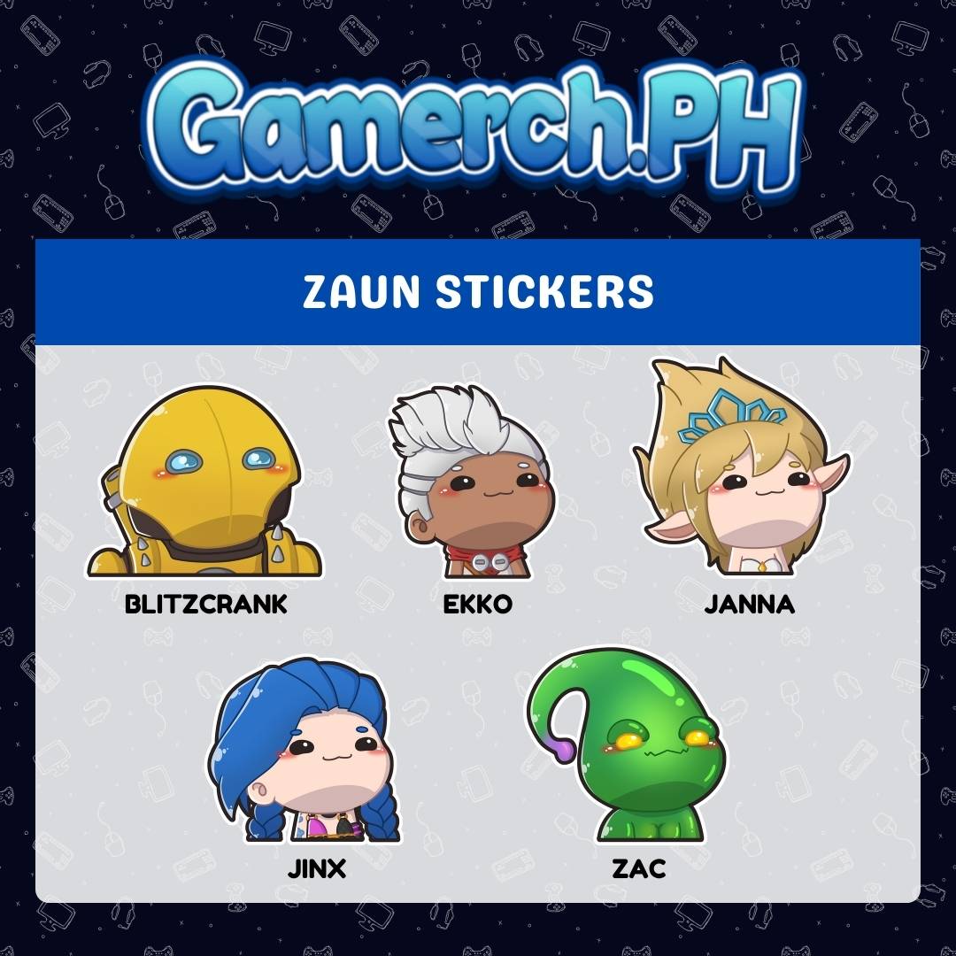 League of Legends Emote Sticker (Zaun Series)