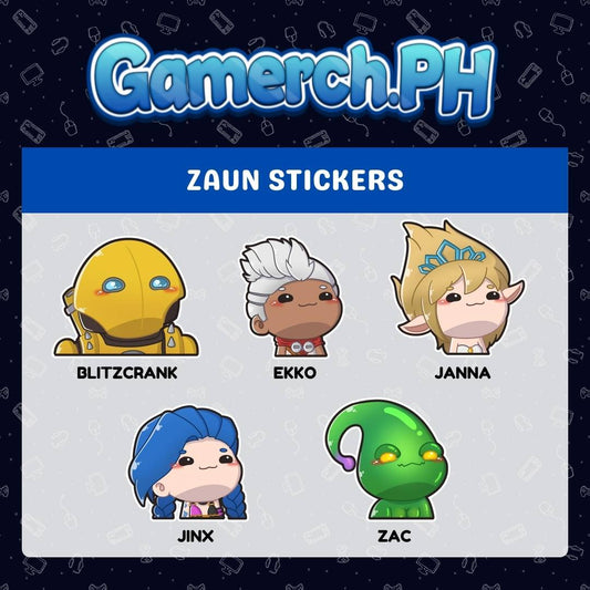 League of Legends Emote Sticker (Zaun Series)